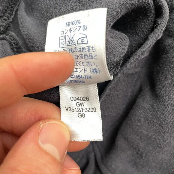 Land's End Lounge Sweatpants Womens XL Black Wide Leg Elastic Waist Cotton 36x28 - Picture 5 of 12